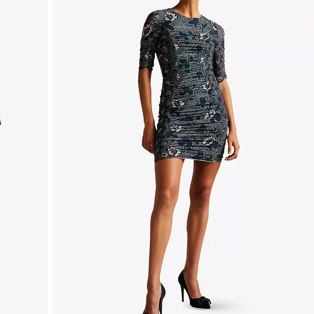 Ted Baker Bodycon Mini Dress (Ted size 3)